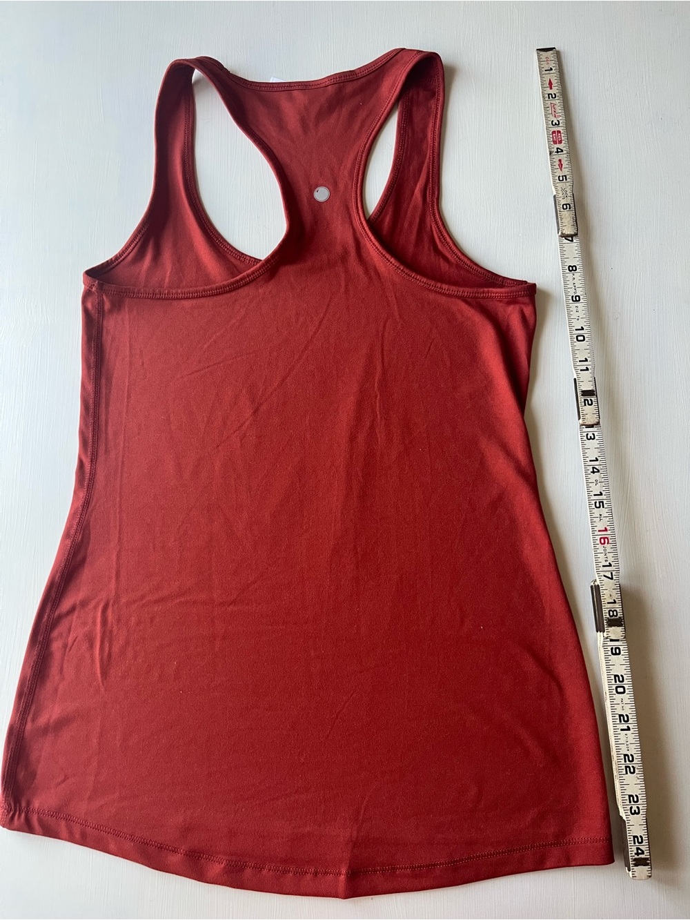 Yogalicious Burnt Orange/Red Racerback Tank Top Size XS - Picture 6 of 6